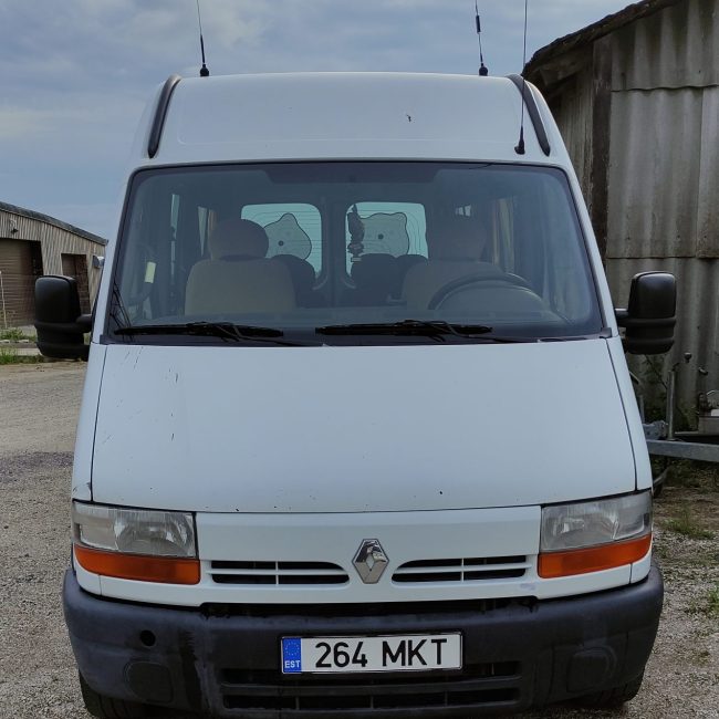 8-kohaline Renault Master eest vaade